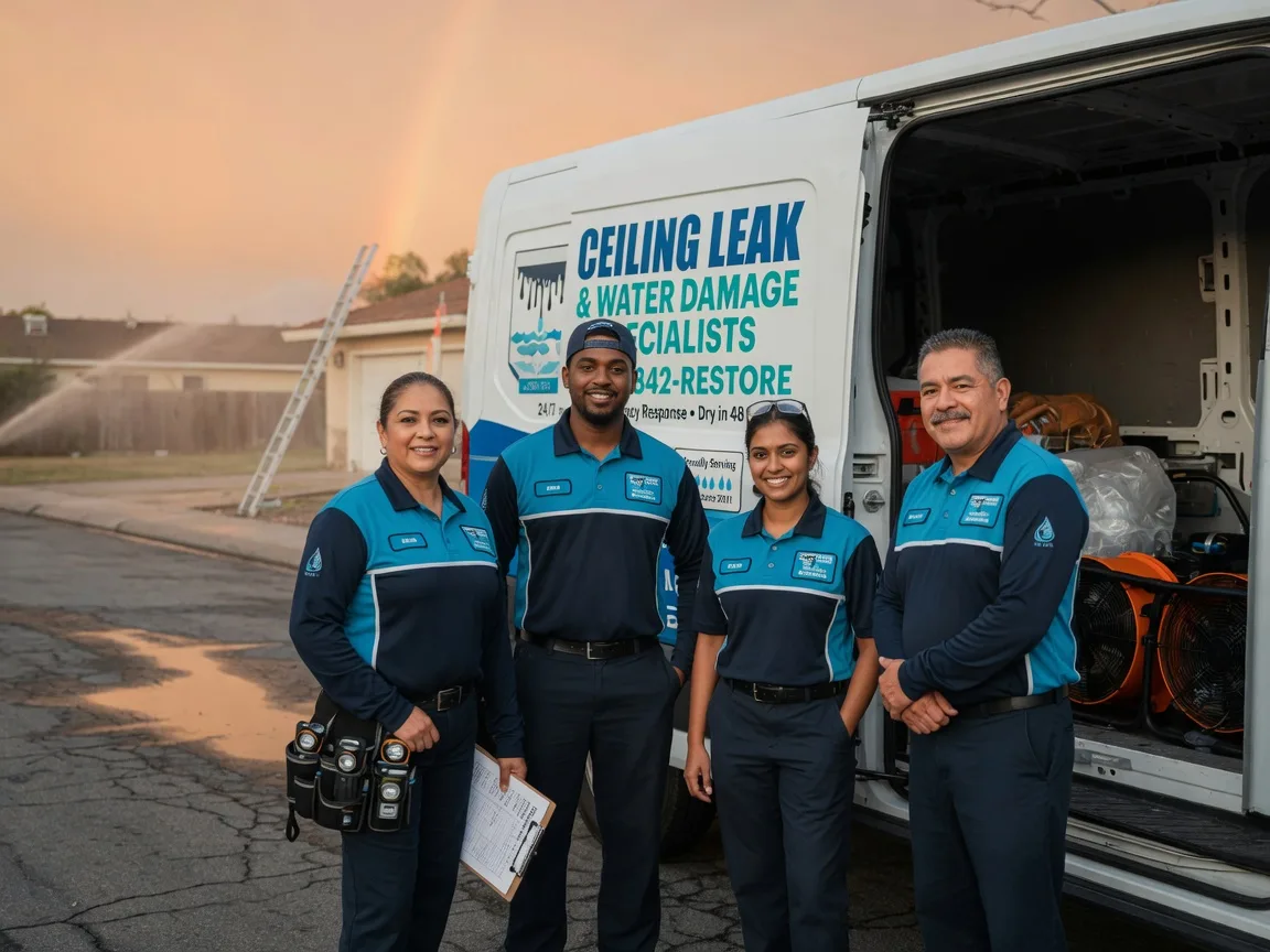 Ceiling Leak Cleanup company in Washington Crossing, PA