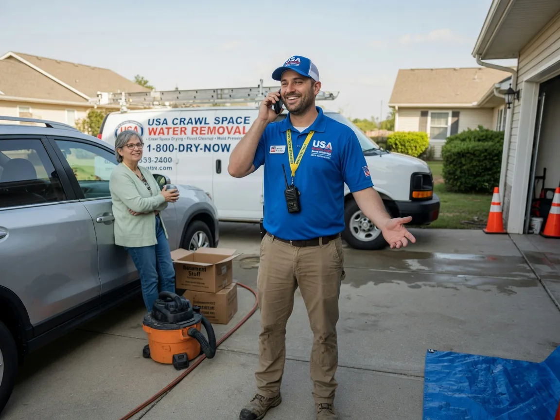 Crawl Space Water Removal Washington Crossing, PA FAQs